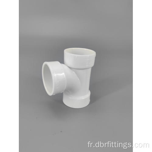 UPC PVC Fittngs Sanitary Tee pour les plombiers